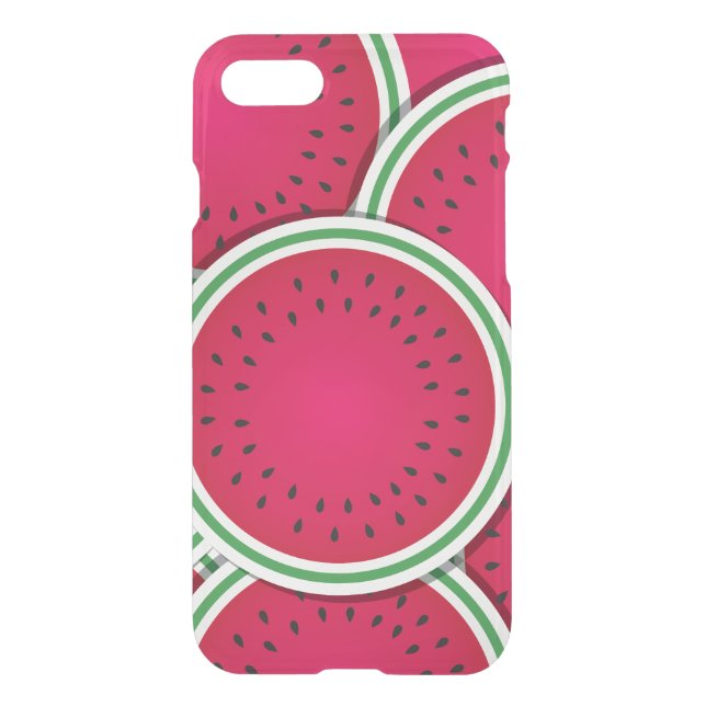 Funky watermelon slices uncommon iPhone case (Back)