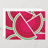 Funky watermelon wedges (Front/Back)