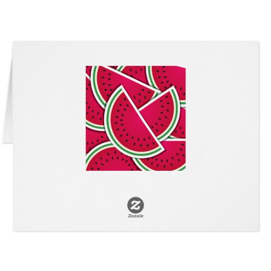 Funky watermelon wedges (Back Horizontal)