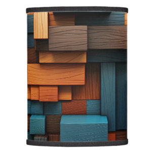 Funky Wood Lamp Shade