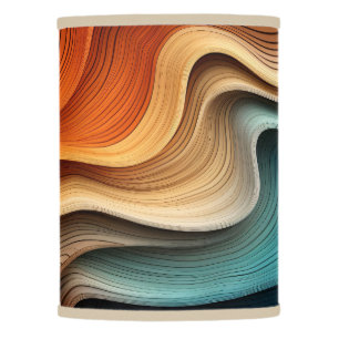 Funky Wood Lamp Shade
