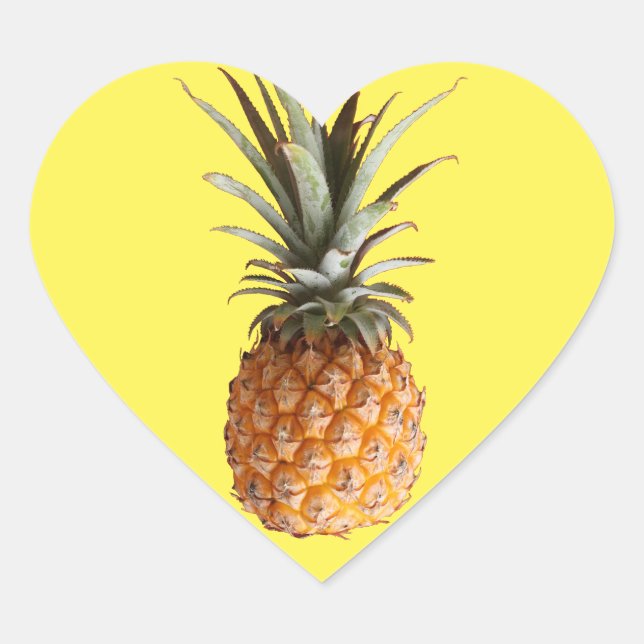 Funky Yummy Pineapple Sticker (Front)