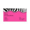Funky Zebra Business Card