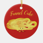 Funnel Cake Smiling Character | Ornament at Zazzle