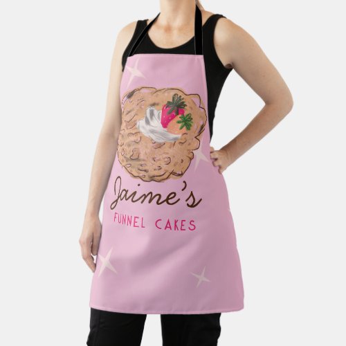 Funnel Cakes Food Truck Baker Business Apron