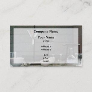 Funnels, Flasks and Crucibles Business Card