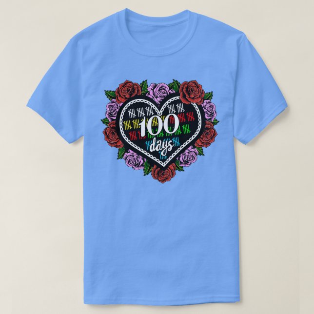 Funny 100 Days Of School Shirt (Design Front)