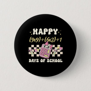 Funny 100th Day Math Formula 100 Days Of School Ma Button