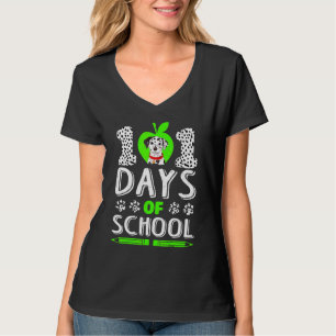 Funny 101 Days Of School Dalmatian Dog 100th Smart T-Shirt