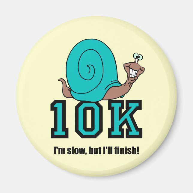 Funny 10K Magnet (Front)