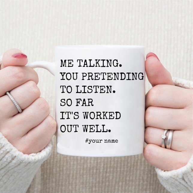 Funny 10th Anniversary for Husband Coffee Mug (Funny 10th Anniversary for Husband Coffee Mug)