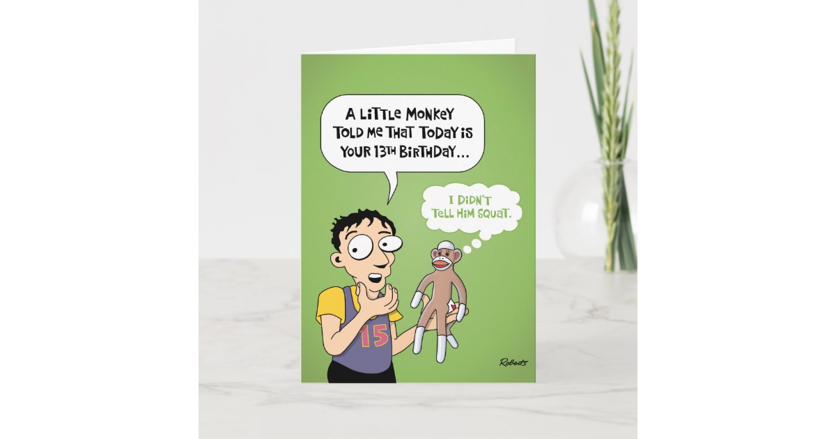 funny-13th-birthday-card-for-boy-for-girl-unique-edit-name-13-etsy