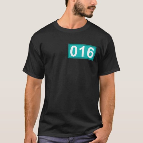 Funny 16 Year Old Gifts Number 016 Patch 16Th Birt T_Shirt