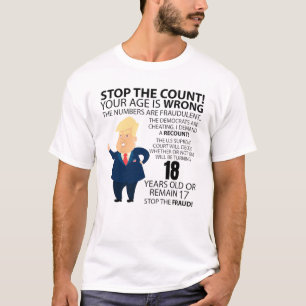 Funny 18th Year Birthday Present Happy Birth year T-Shirt