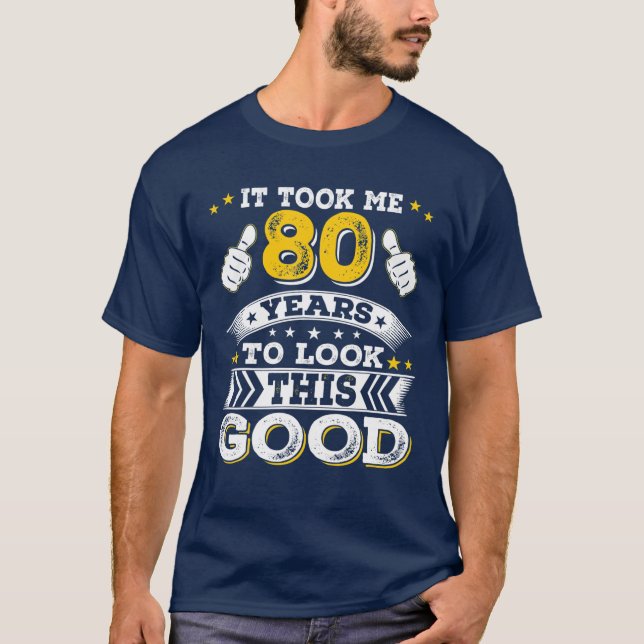 Funny 1942 80Th 80 Years Old Birthday Idea For Dad T-Shirt (Front)