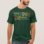 Funny 1965 birthday gift for men Guitar Lover 57th T-Shirt<br><div class="desc">Funny 1965 birthday gift for men Guitar Lover 57th Birthday  .</div>