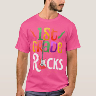 Funny 1St Grade Rocks Back To School Studentsteach T-Shirt