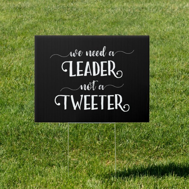 Funny 2020 Election Anti-Trump Liberal Political Sign (Insitu)