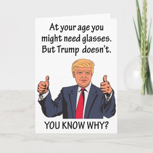 Funny 2020 Trump Vision Election Happy Birthday