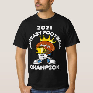FUNNY 2021 FANTASY FOOTBALL CHAMPION FANTASY LEAGU T-Shirt