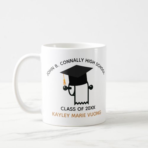 Funny 2021 Graduation Toilet Paper Pandemic Senior Coffee Mug