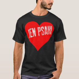 Funny 2021 Political Circle Back I Love Jen Psaki  T-Shirt
