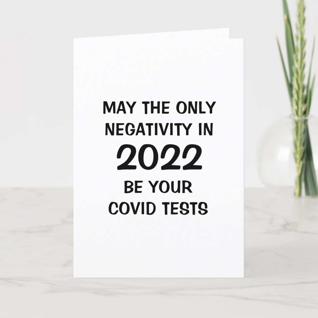 Funny 2022 New Year Holiday Card | Zazzle