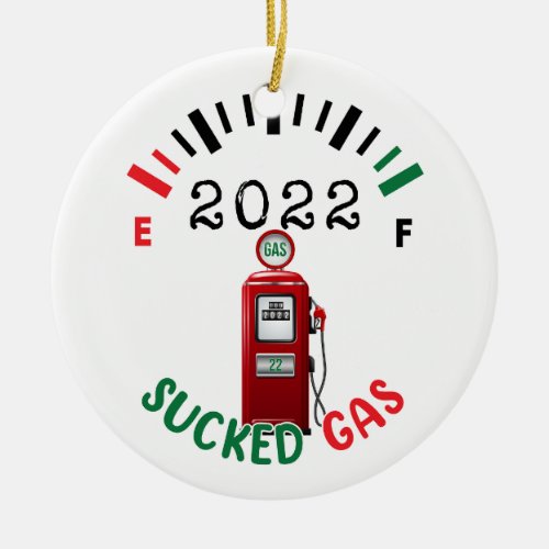 Funny 2022 Ornament Gas Ornament