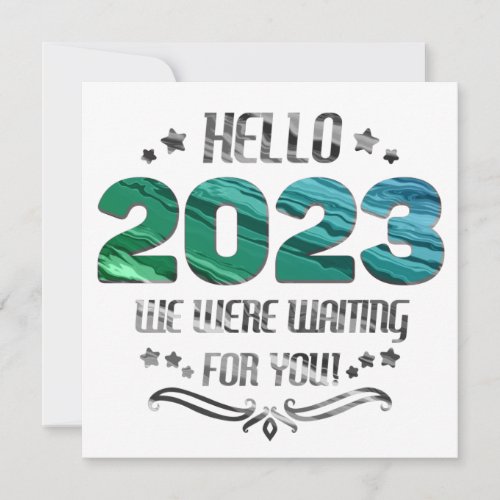 Funny 2023 Happy New Year Saying Save The Date