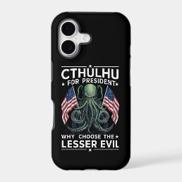 Funny 2024 Elections Cthulhu For President  iPhone 17 Case
