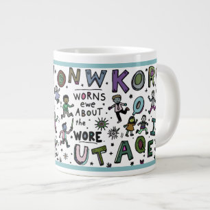 Funny 20oz Mug: Know Won Worns Ewe Giant Coffee Mug