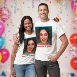 Funny 21st Birthday Crew Photo Name Fun Hilarious  Tri-Blend Shirt<br><div class="desc">21st Birthday Crew – Funny Customizable Photo Name Birthday T-Shirt Cheers to 21 Years. A hilarious and customizable birthday T-shirt! Featuring a fun photo on the front and the fun sayings on the back, this shirt is perfect for anyone looking to add some humor to their milestone celebration. Whether you're...</div>