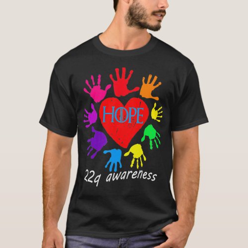 Funny 22q duplication all hope for i love dogs  T_Shirt