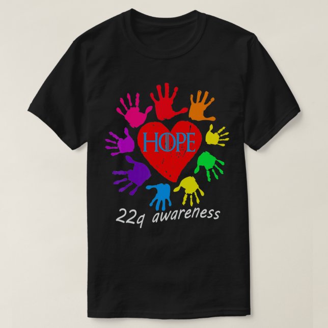 Funny 22q duplication all hope for puppy  T-Shirt (Design Front)