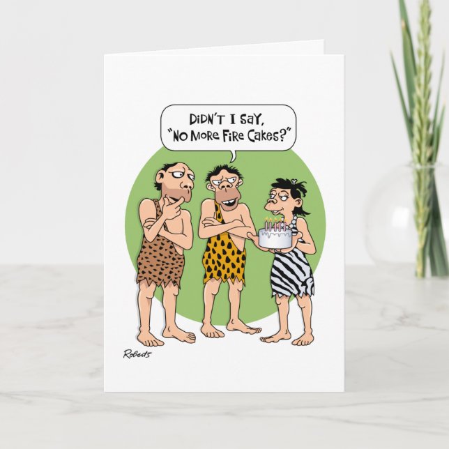 Funny 26th Birthday Card (Front)