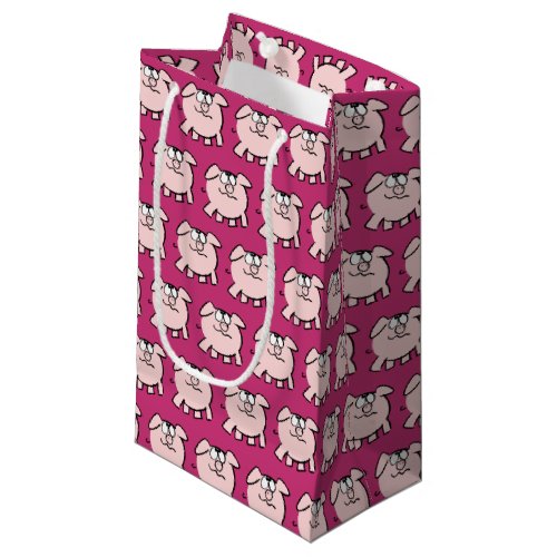 Funny 2 Cartoon Pig New Baby Choose Color Gift B Small Gift Bag