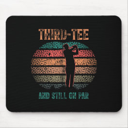 Funny 30th Birthday Golf Pun Golfing 30 Year Old G Mouse Pad