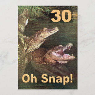 Funny 30th Birthday Party Invitations