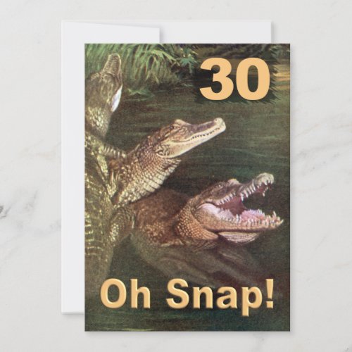 Funny 30th Birthday Party Invitations