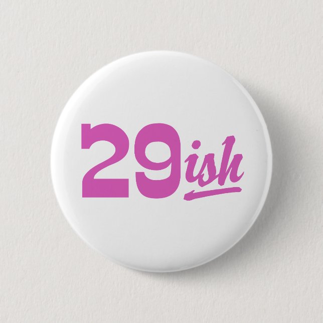 Funny 30th Birthday Pinback Button (Front)