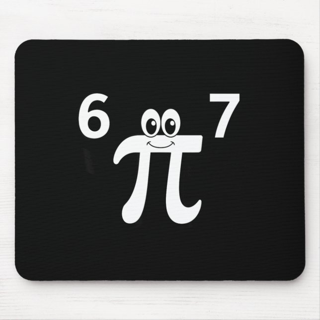 Funny 314 day meme math design for geeks and mouse pad (Front)