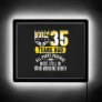 Funny 35th Birthday B-Day Gift Saying Age 35 Year  LED Sign