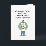 Funny 36th Birthday Card<br><div class="desc">Funny 36th Birthday Greeting Card for a woman who is turning 36 years old</div>