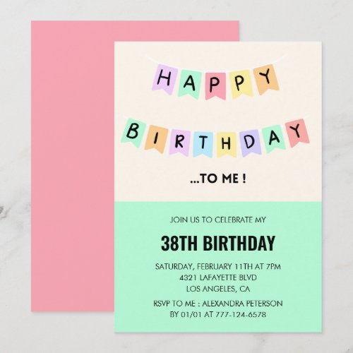  Funny 38th birthday invitations Happy Birthday