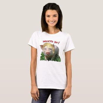 Funny 3 Times Indicted Trump T-shirt by EarthGifts at Zazzle