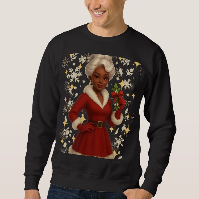 Funny 3D Cartoon Ugly Christmas Sweatshirt  (Front)