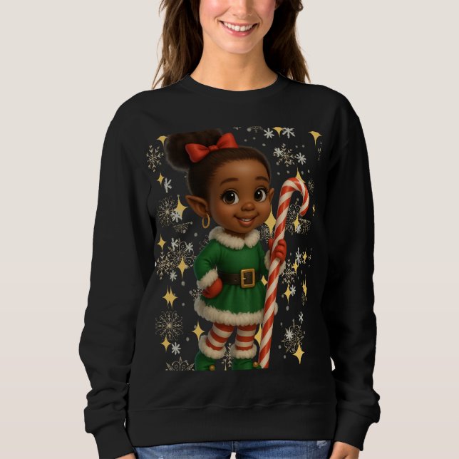 Funny 3D Cartoon Ugly Christmas Sweatshirt  (Front)