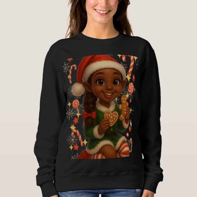Funny 3D Cartoon Ugly Christmas Sweatshirt (Front)