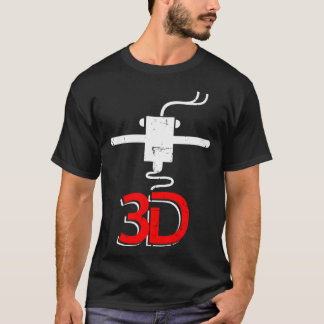 Funny 3D Printing Rapid Prototyping Pla Filament 3 T-Shirt