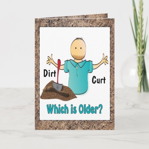 Funny 40 Birthday Card for Him - Personalized